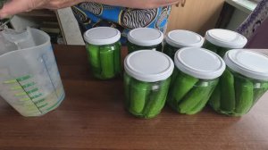 Как замариновать огурцы для диабетика без сахара. Очень просто и очень вкусно. 🥒🥒🥒