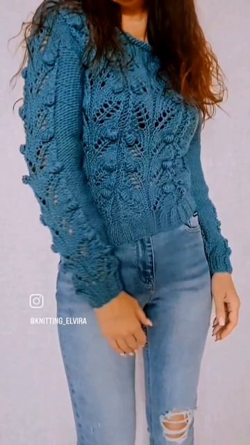 #knitting #trend #crochet #вязаниеспицами смотреть онлайн