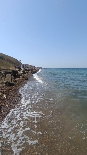 Таманский залив, дикий пляж