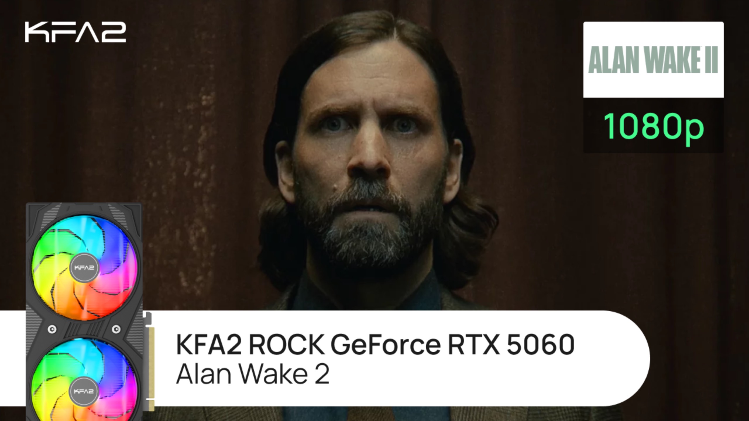 Тест видеокарты KFA2 ROCK GeForce RTX 5060 | Alan Wake 2 | 1080p (Full HD) разрешение смотреть онлайн