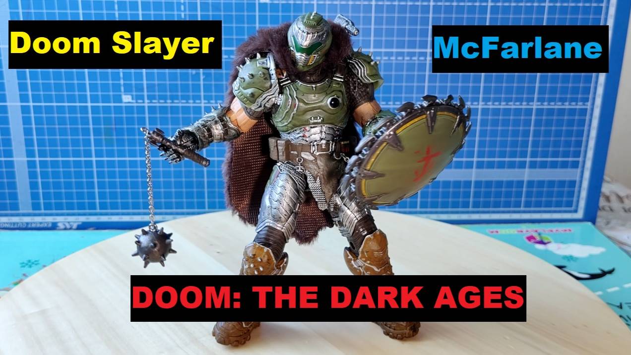 Review! 2025 McFarlane Toys Doom Slayer From Doom: the Dark Ages Computer Game. смотреть онлайн