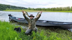 ОТ ТАКИХ РЫБОК ДУХ ЗАХВАТЫВАЕТ / РЫБАЛКА НА СПИННИНГ С ЛОДКИ / ЛОВЛЮ СЕРУЮ РЫБУ НА БЛЕСНУ.