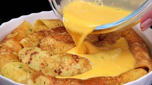 Картошка с яйцами по-новому! Все в шоке от вкуса!