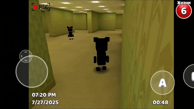 Чёрный медведь гонится за мной! Backrooms в Super Bear Adventure с Юки. смотреть онлайн