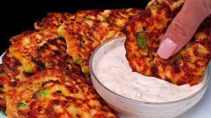 Только кабачки и 10 минут - сведут Вас с ума от вкуса!