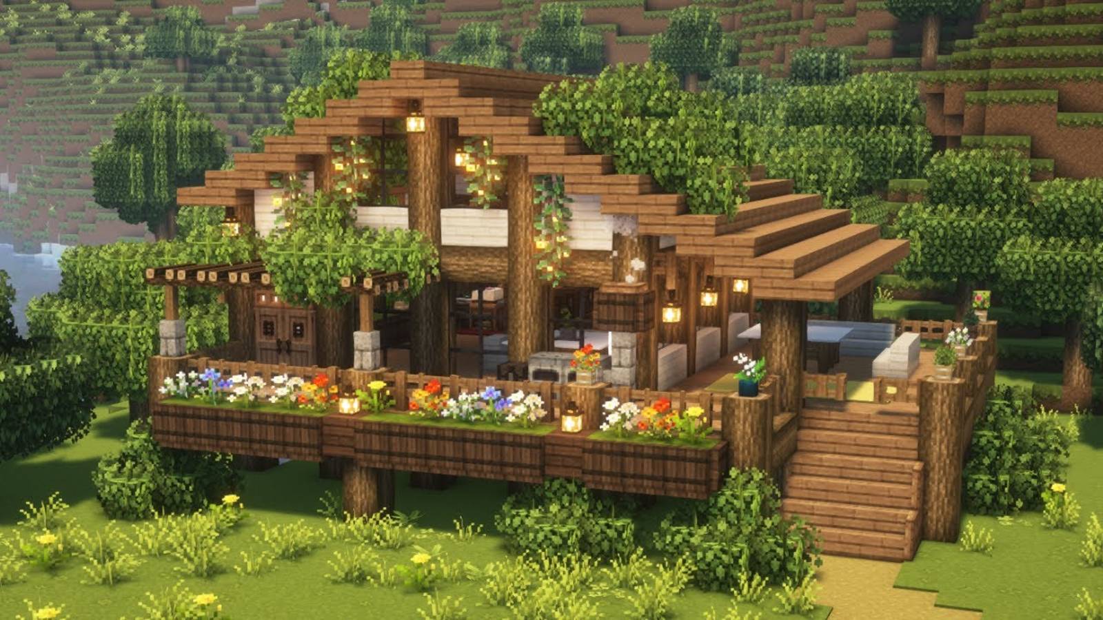 Как построить ИДЕАЛЬНЫЙ эстетичный дом в Minecraft #майнкрафт