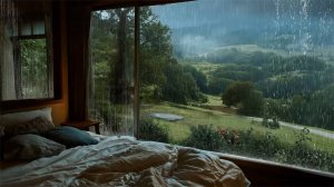 Звуки дождя в горах | Утреннее умиротворение для сна и отдыха