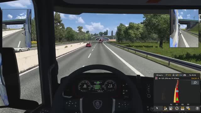 Русская музыка Euro Truck Simulator 2 - Катаю по европе