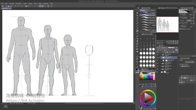 06. Distinguishing Characters Based On Head Proportions
