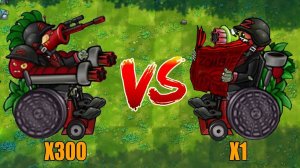 ПВЗ ФЬЮЖЕН 2.7: БЕЗУМНЫЙ ЭКСПЕРИМЕНТ! 300 СЛУЧАЙНЫХ ЗОМБИ VS УЛЬТИМАТИВНЫЙ ПРОФЕССОР Z