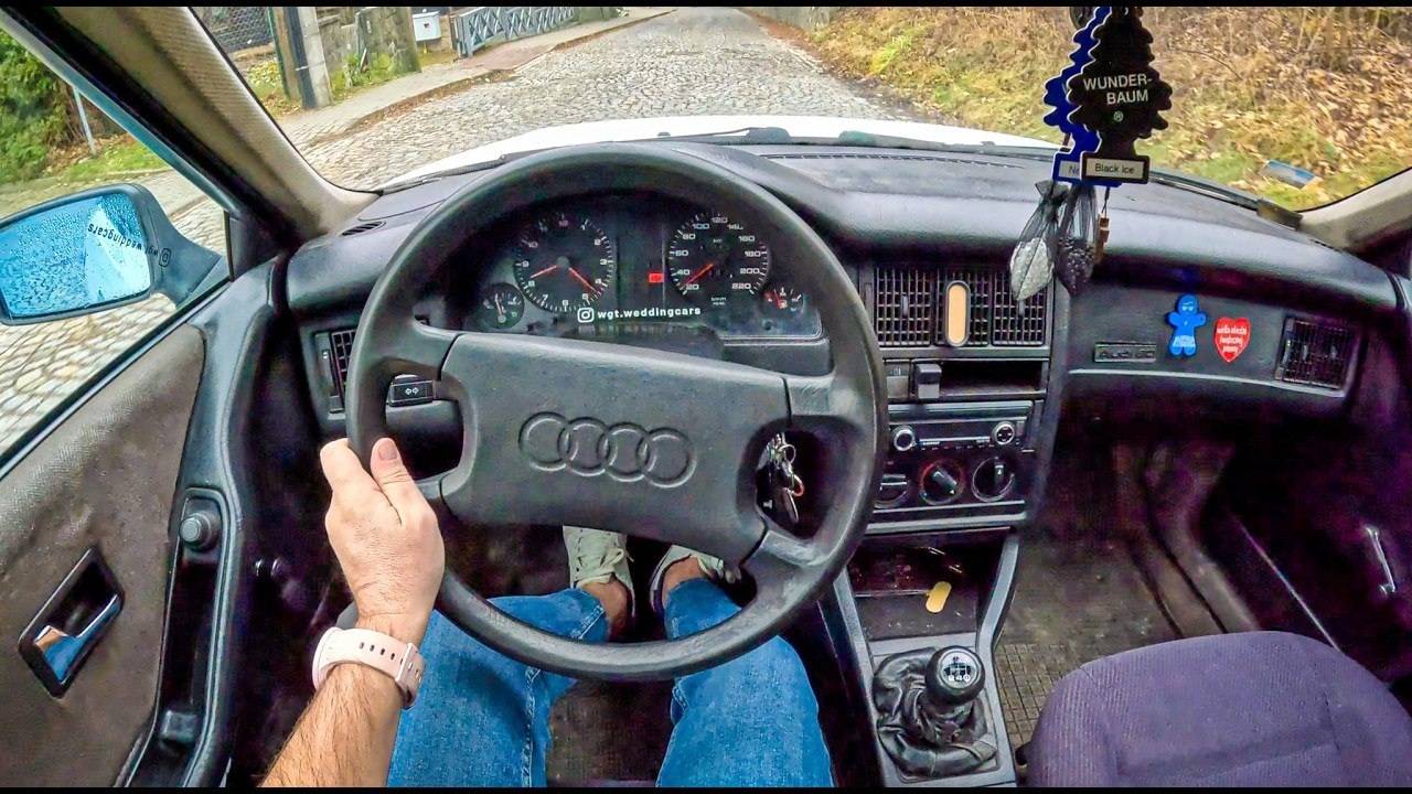 1987 Audi 80 B3 (1.6 TD 80 hp) | POV Test Drive #2251 Joe Black смотреть онлайн