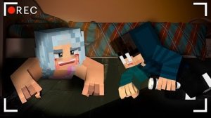 ПРЯТКИ С БЕЗУМНОЙ БАБУШКОЙ. ЗИМНИЕ КАНИКУЛЫ[ЧАСТЬЗ]- СТРАШИЛКИ МАЙНКРАФТ