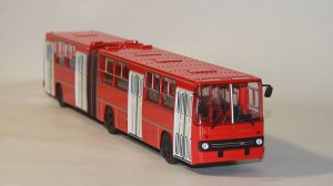 Советский автобус (СОВА)IKARUS-280.33Масштаб : 1/43   #IKARUS #икарус280#красный #икарус#автобус#bus