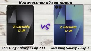 Samsung Galaxy Z Flip 7 FE против Galaxy Z Flip 7: какой флагман лучше?