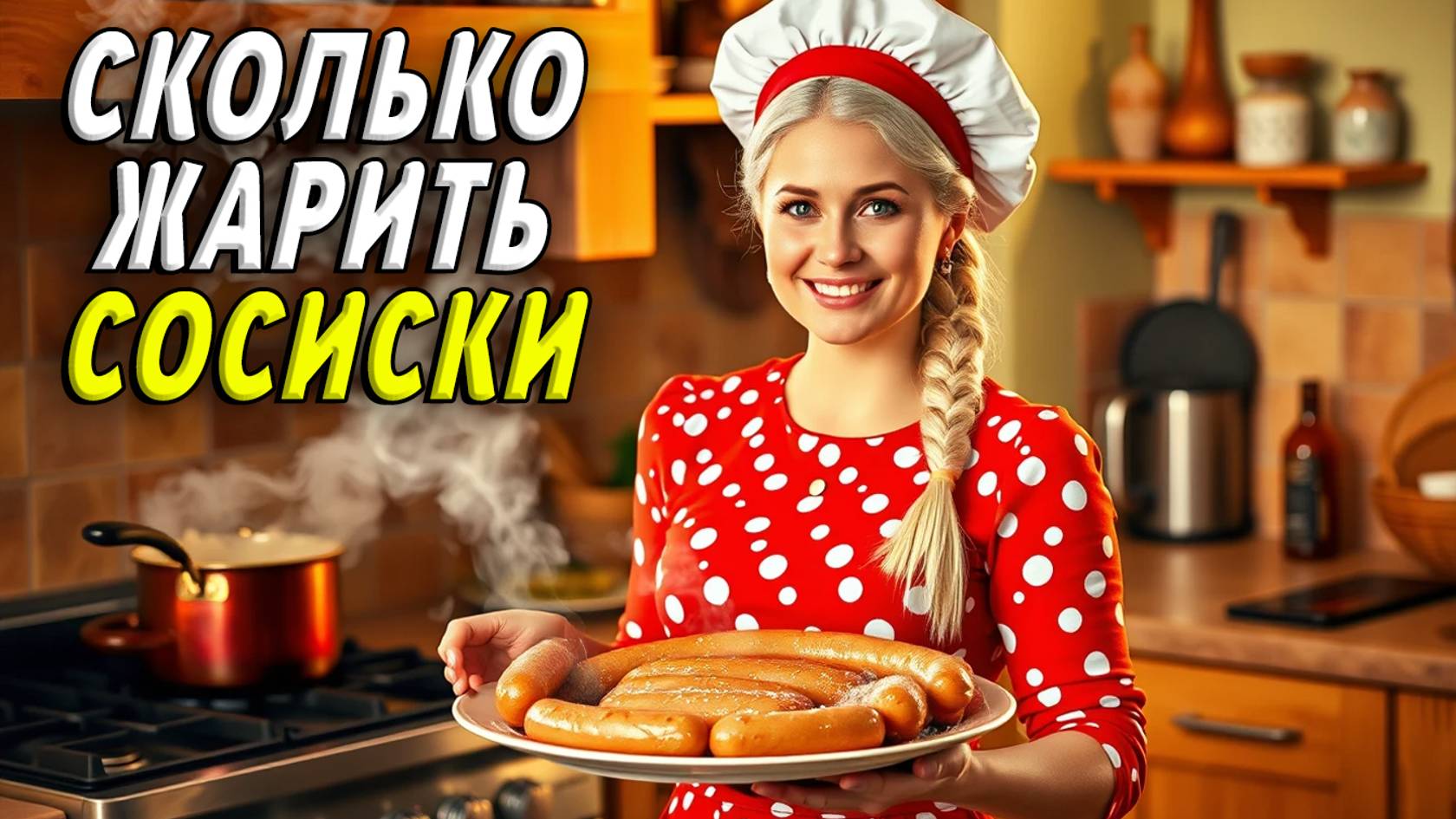 Сколько жарить сосиски смотреть онлайн