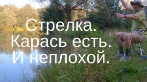 Стрелка. Карась есть.