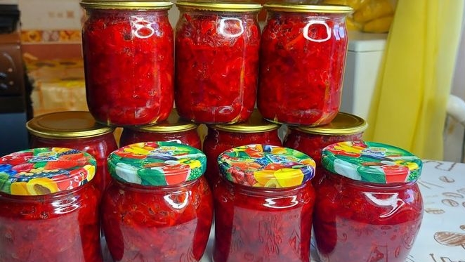 Зимой пальчики оближешь! Борщ на зиму делаю только так! Вкусная заправка для борща на зиму смотреть онлайн