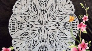 КРАСИВАЯ ЯПОНСКАЯ САЛФЕТКА КРЮЧКОМ. ЧАСТЬ 1