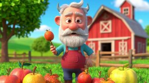 У старого Макдональда была ферма с необычными фруктами, Детская Сенсорная анимация