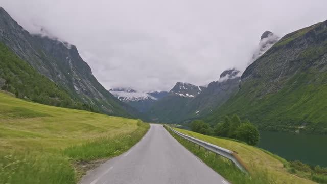 🇳🇴 Норвегия - Долина Нордангсдален - поездка на автомобиле