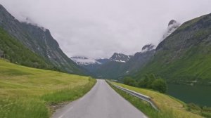 🇳🇴 Норвегия - Долина Нордангсдален - поездка на автомобиле
