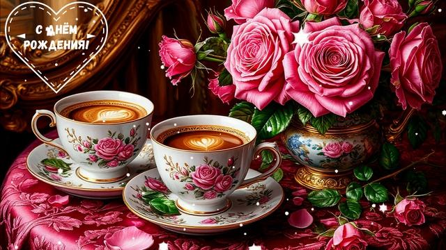 С Днём Рождения! Поздравление Открытка Видео смотреть онлайн