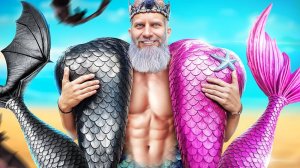 Темная Вампирша Превращается в Яркую РУСАЛКУ! Экстремальное Перевоплощение чтобы Заполучить Краша!