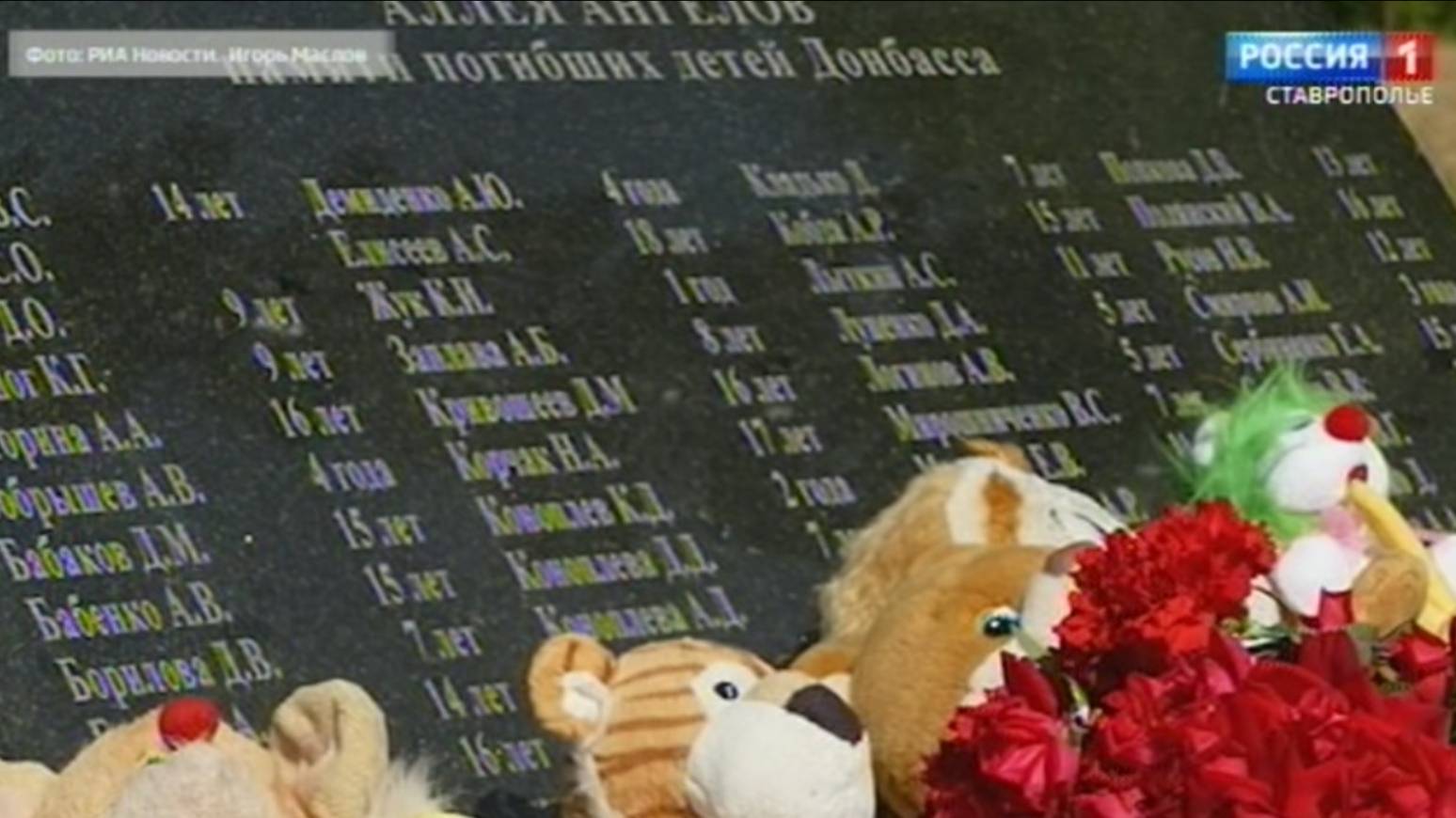 На Ставрополье почтили память детей, погибших под обстрелами ВСУ в Донбассе смотреть онлайн
