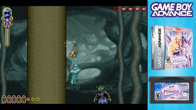 Barbie and the Magic of Pegasus [Game Boy Advance] смотреть онлайн