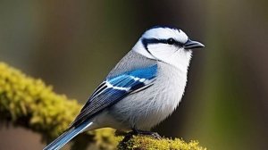 Пение птиц. Птицы. Природа. Пение птицы Синица белая лазоревка от тревоги