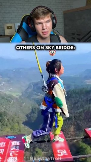 Небесный Мост Челлендж ⛩️💀 #shorts #шортс #интересно #мост #трюк #фонк #эдит #lisfox #лисфокс