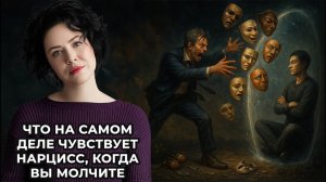 Что на самом деле чувствует Нарцисс, когда вы молчите