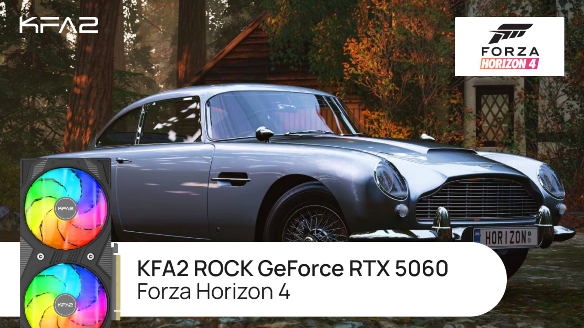 Тест видеокарты KFA2 ROCK GeForce RTX 5060 | Forza Horizon 4 | 1080p (Full HD) разрешение смотреть онлайн
