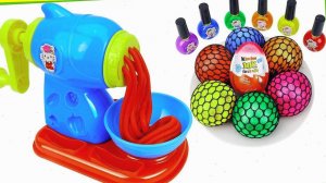 Мультики залипалки для детей. Пускаем через мясорубку шарики. Мультики малышей смотреть онлайн