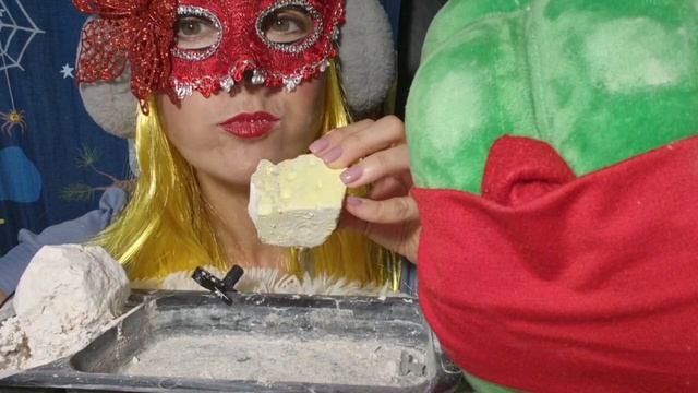 АСМР ~ Хруст сухим мелом смотреть онлайн