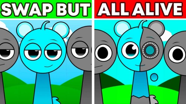 🔄 INCREDIBOX SPRUNKI | SWAP RETEXTURED + ALIVE (NEW MOD!) - ОЖИВШИЕ ТЕКСТУРЫ! ✨