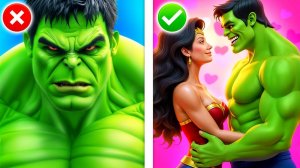 Удочерена Халком! Экстремальное превращение в супергероя