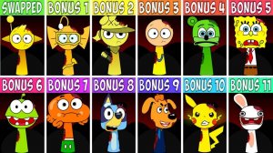 🎭 INCREDIBOX SPRUNKI | SWAPPED: ВСЕ ПЕРСОНАЖИ & БОНУСЫ! 💎