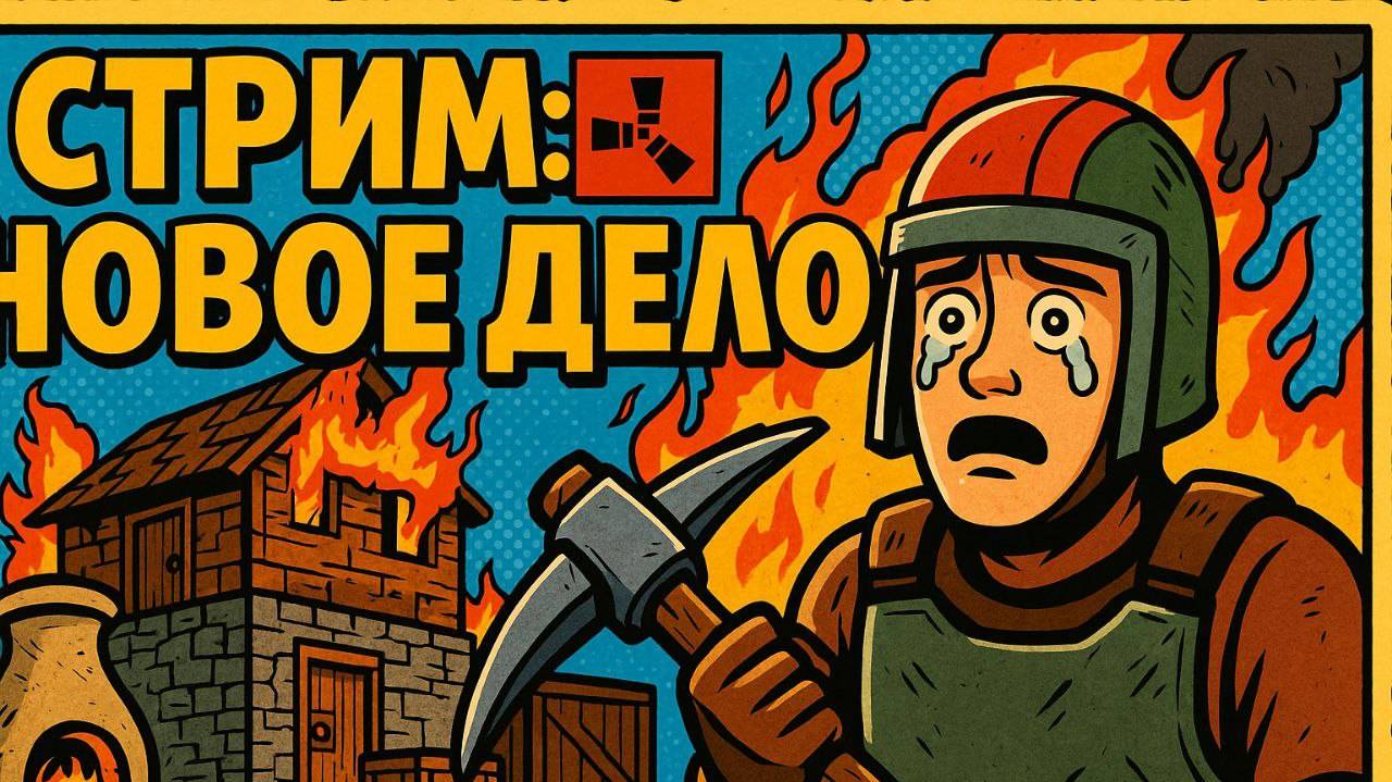СТРИМ RUST : НОВОЕ ДЕЛО