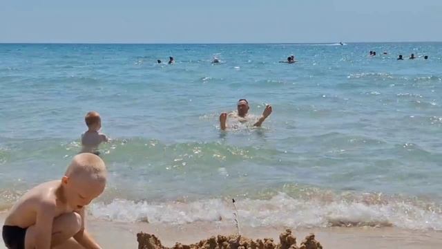 Евпатория Июль 2025г Крым из Чувашии на машине на море с детьми на Лада Ларгус