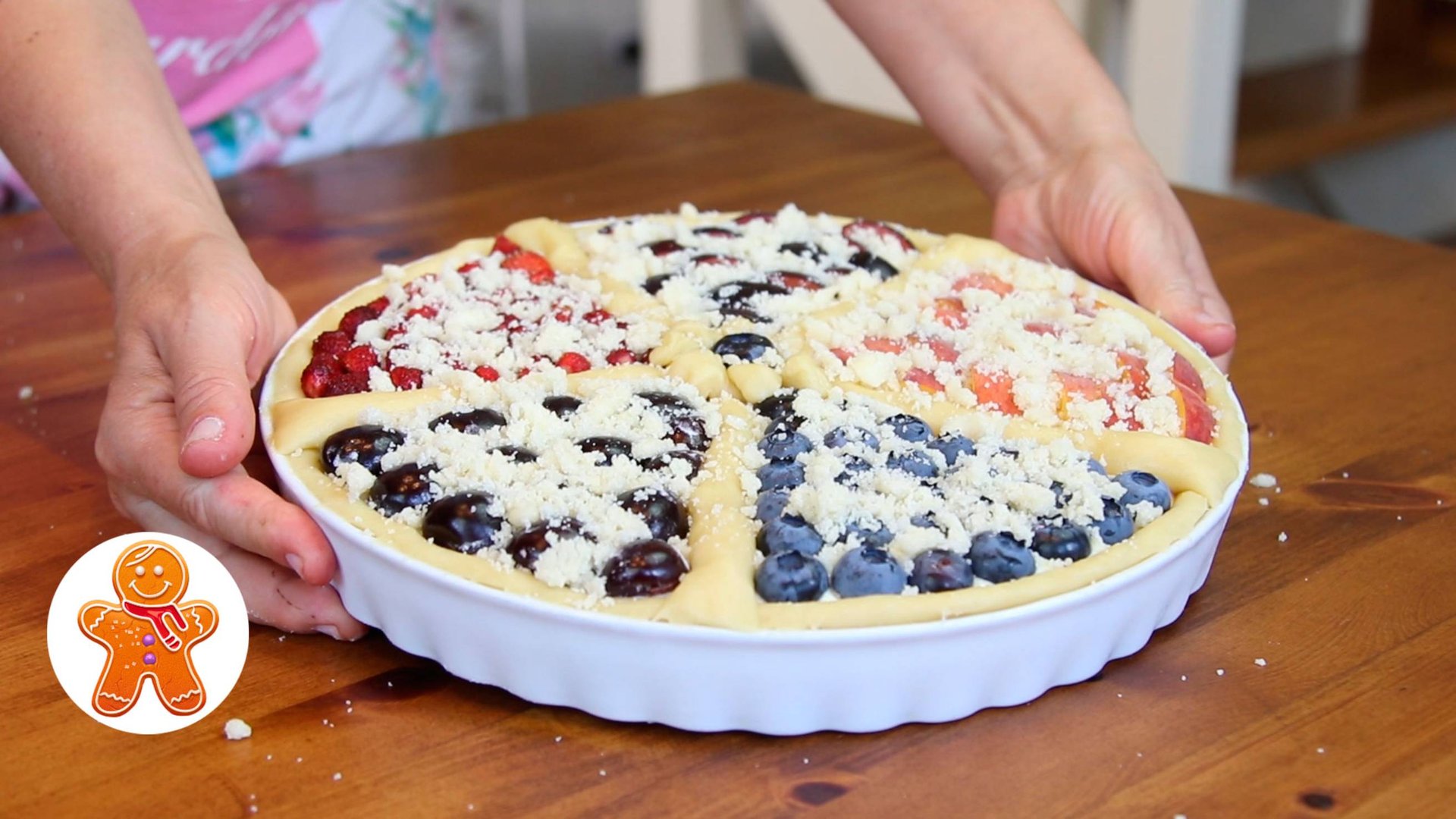 Творожный пирог "Ассорти" смотреть онлайн