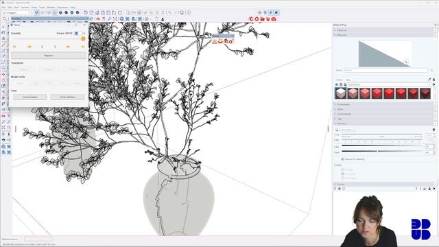 упрощение моделей при помощи D5render смотреть онлайн