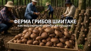 Как выращивают грибы шиитаке на продажу?