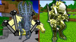 НОВЫЙ МОД С ЧУЖИМИ ЧУЖИМИ в МАЙНКРАФТЕ