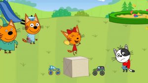 Три Кота: Большие гонки | Гонки на радиоуправляемых машинках | Смотреть Три Кота