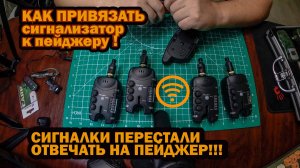 КАК ПРИВЯЗАТЬ РЫБОЛОВНЫЕ СИГНАЛИЗАТОРЫ К ПЕЙДЖЕРУ