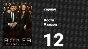 Кости 9 сезон 12 серия «Убийца призрак» (сериал, 2013)