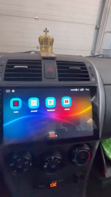 Toyota Corolla 2010 - Андроид магнитола 4/64 и камера заднего вида #тойота #тойотакоролла #магнитола смотреть онлайн