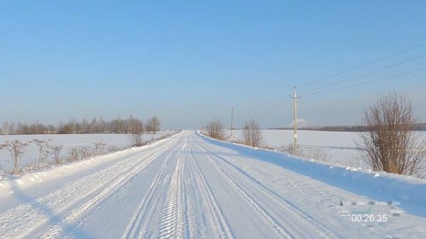 Russia winter run Treadmill Virtual Run