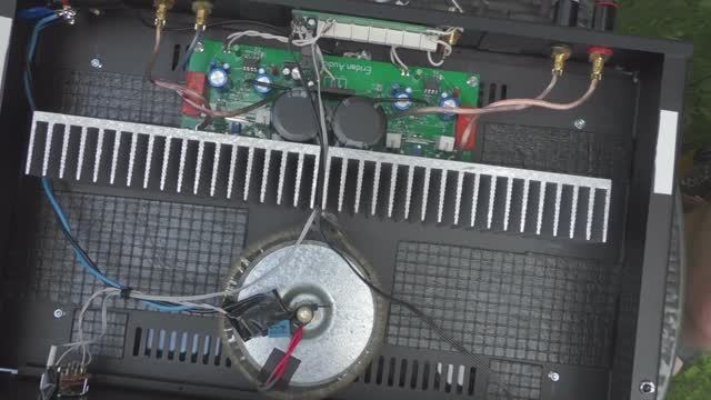 Кит для сборки усилителя Hi-End № 001 от Eridan Audio - Конструкция готового устройства смотреть онлайн